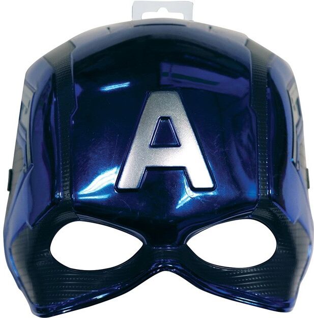 Masque plastique Captain America - Taille unique - Rubies