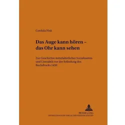 Das Auge kann hören - das Ohr kann sehen, Fachbücher von Cordula Fink-Schürmann