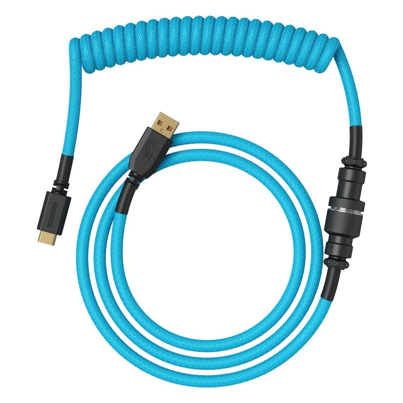 Glorious PC Gaming Race USB C - USB A (1.37 m, USB 2.0) (GLO-CBL-COIL-EB)