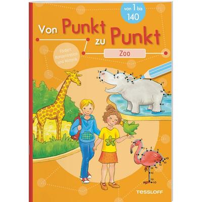 Von Punkt zu Punkt. Zoo, Taschenbuch von Corina Beurenmeister, Tessloff Verlag Ragnar Tessloff GmbH & Co. KG, 978-3-7886-4483-3
