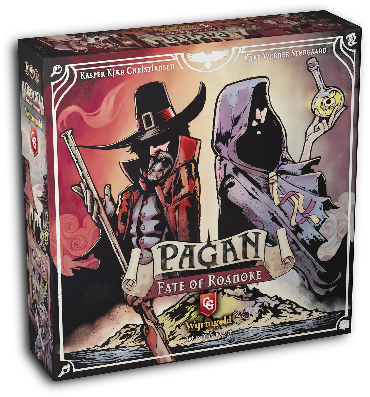 Asmodee Pagan: Fate of Roanoke Kaartspel Deductie Vanaf 14 jaar
