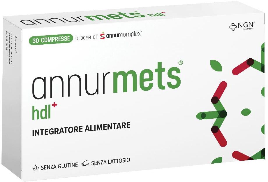 NGN HEALTHCARE-NEW GEN.NUT.Srl AnnurMets HDL+, 30 Capsule