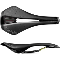 Selle Italia Novus S Kit Carbonio Flow Fahrrad-Sattel Carbon Fibra-Tek schwarz