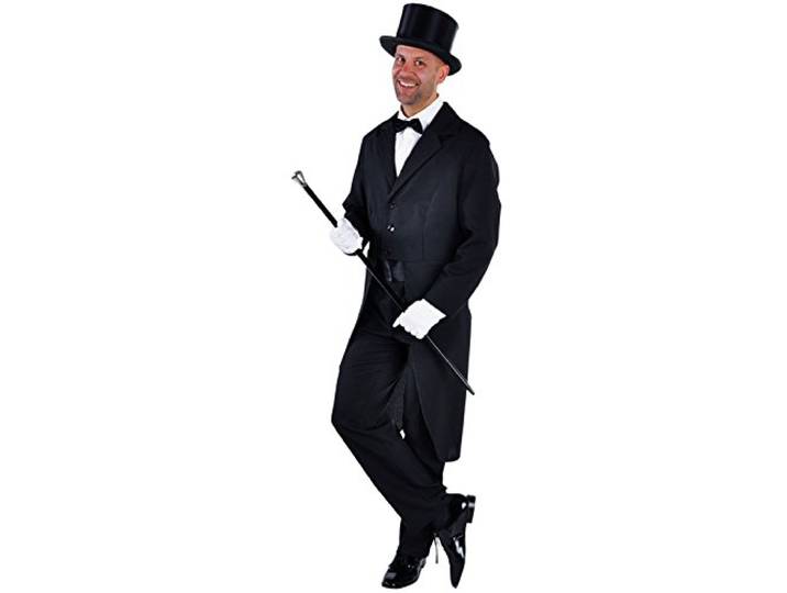 Frackjas Fred Astaire Zwart Man