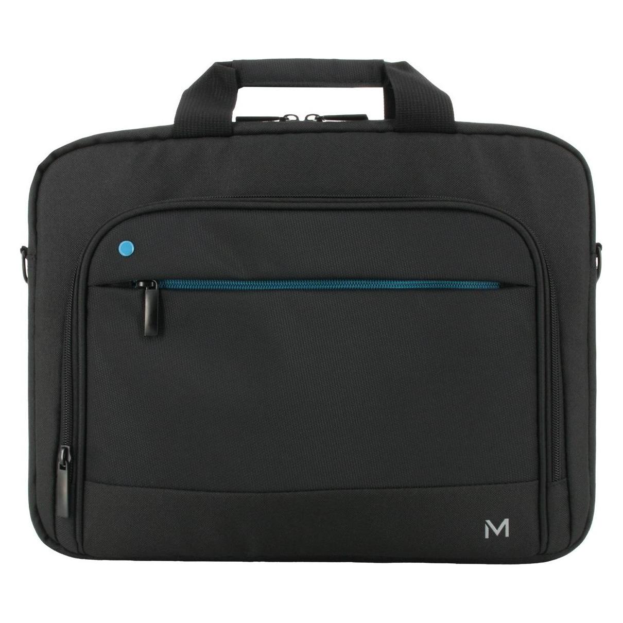 Mobilis Theone Briefcase Toploading Blue Zip 14-16in - Recycled (16") (003076)