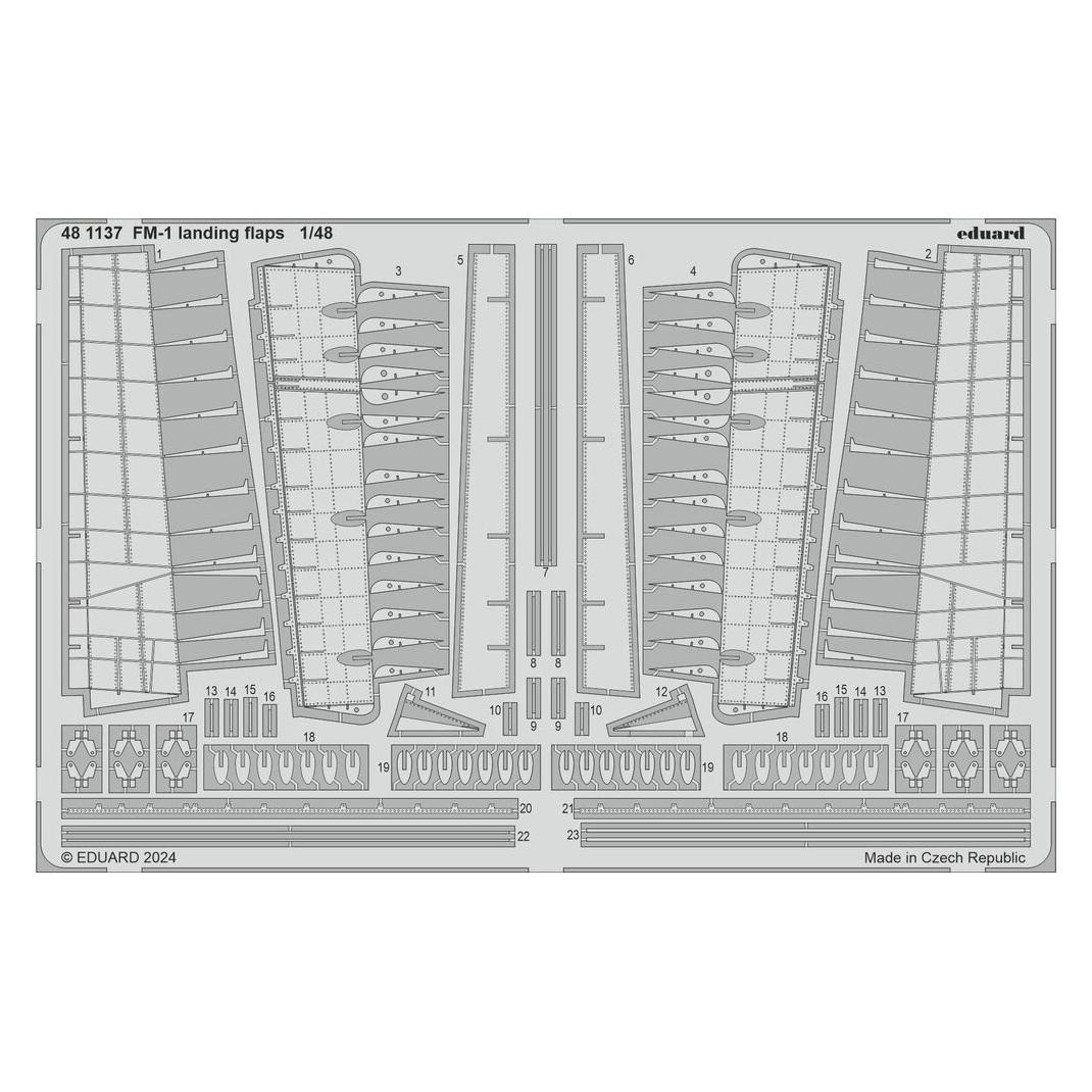 Eduard FM-1 landing flaps TAMIYA (481137)
