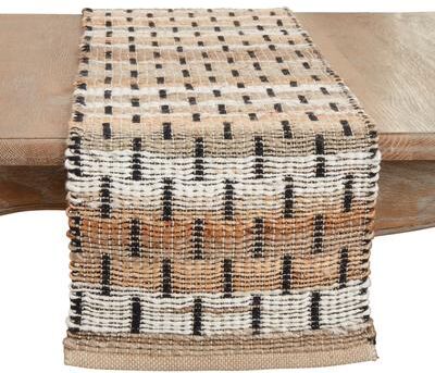 Saro Lifestyle "Tailored Stripe Table Runner - 14""x72"""