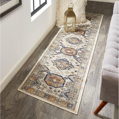 Grand Bazaar Bellini Vintage Bohemian Medallion Moroccan Transitional Rug