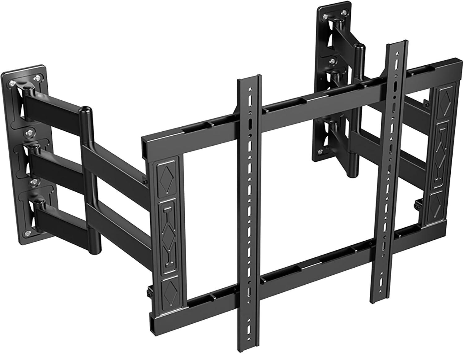 TV-Wandhalterung, schwenkbar, für Ultra-Slim-Fernseher, 53 mm Abstand zur Wand, geeignet für Fernseher mit 65-100 Zoll
