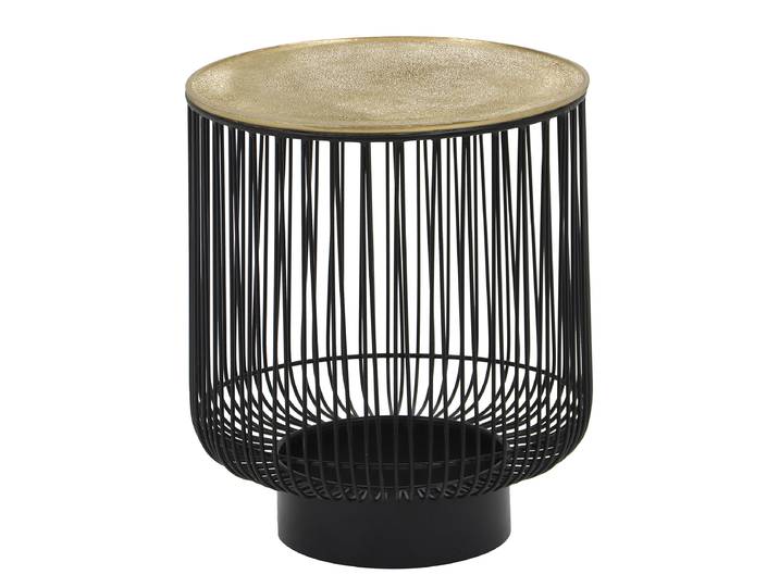 Table d'appoint Kahko Type B Ø 41cm Doré