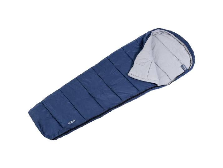 KOOR Schlafsack Alli blau 220 cm - Schlafsack