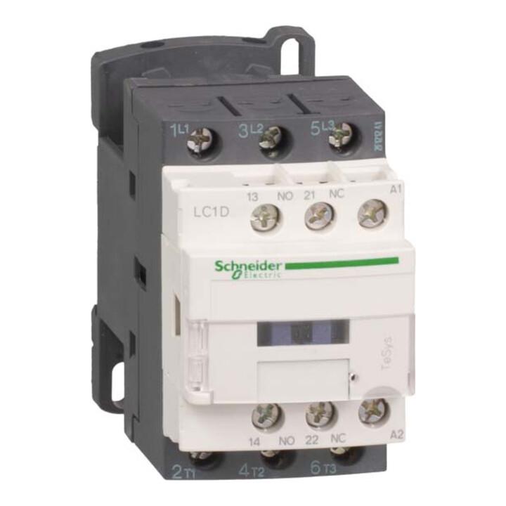 Schneider Electric Leistungsschütz 38A 24VDC LC1D38BL)