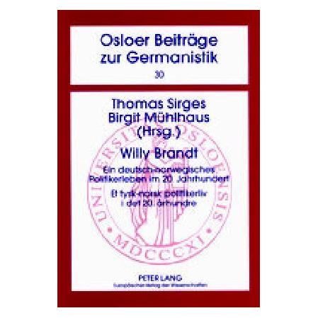 Peter Lang Willy Brandt (Deutsch, Softcover) (7214072)