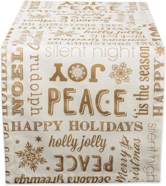 WAN Metallic Keuken Decoratie Goud Katoen 183 x 35,5 cm