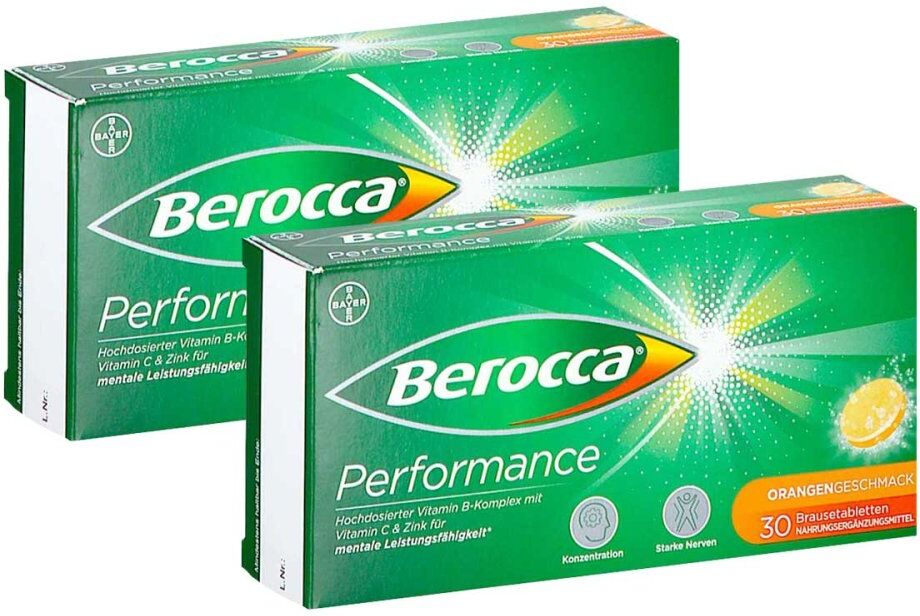BEROCCA Performance Brausetabletten 2x30stk