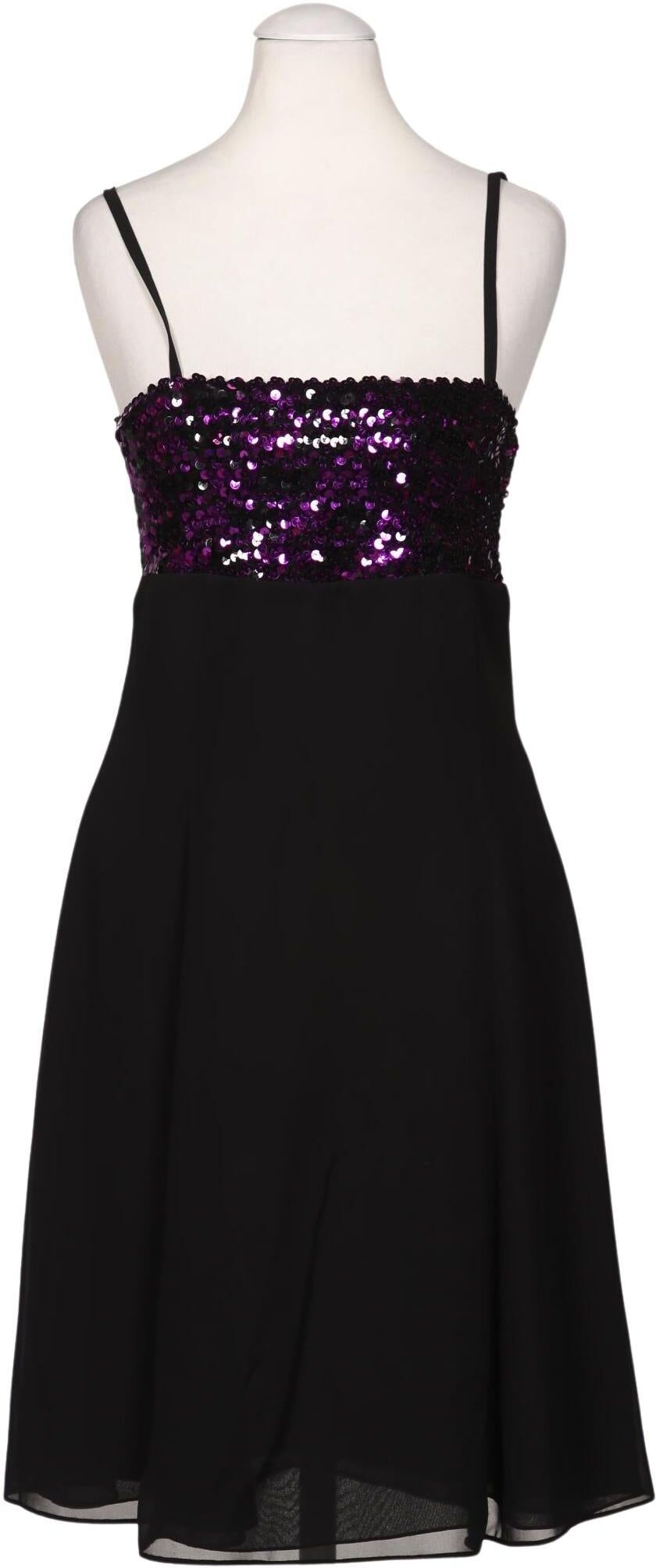 weise Damen Kleid, Mehrfarbig, Gr. L, Synthetik - Second Hand