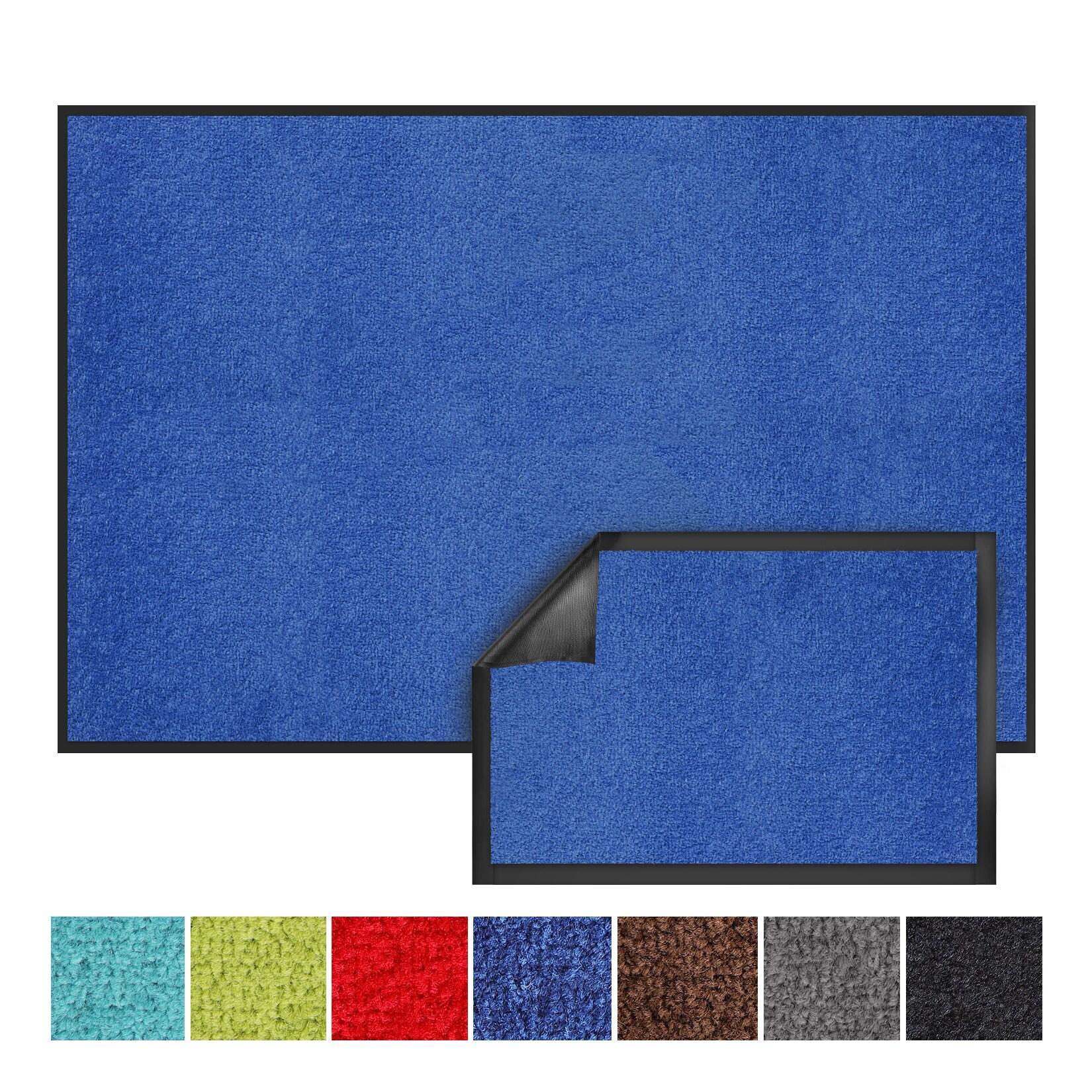Karat Schmutzfangmatte Monochrom Blau