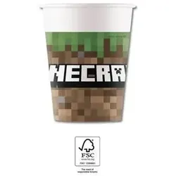 Papierbecher „Minecraft“, 8 St.