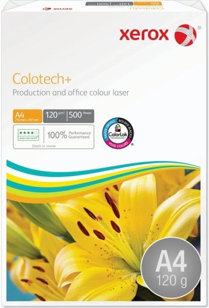 Xerox Colotech+ Kopipapir, A4/120g/500 Ark