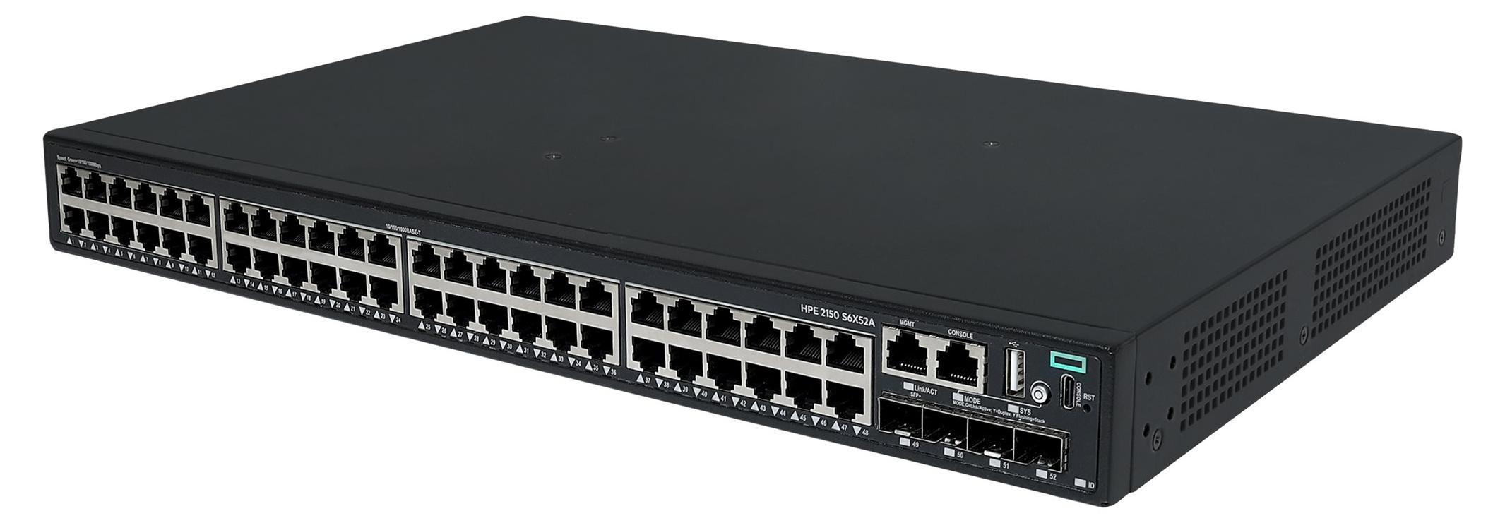 HPE Networking CW 2150 48p 10M/100M/1G 4p SFP+ 1G/10G Switch