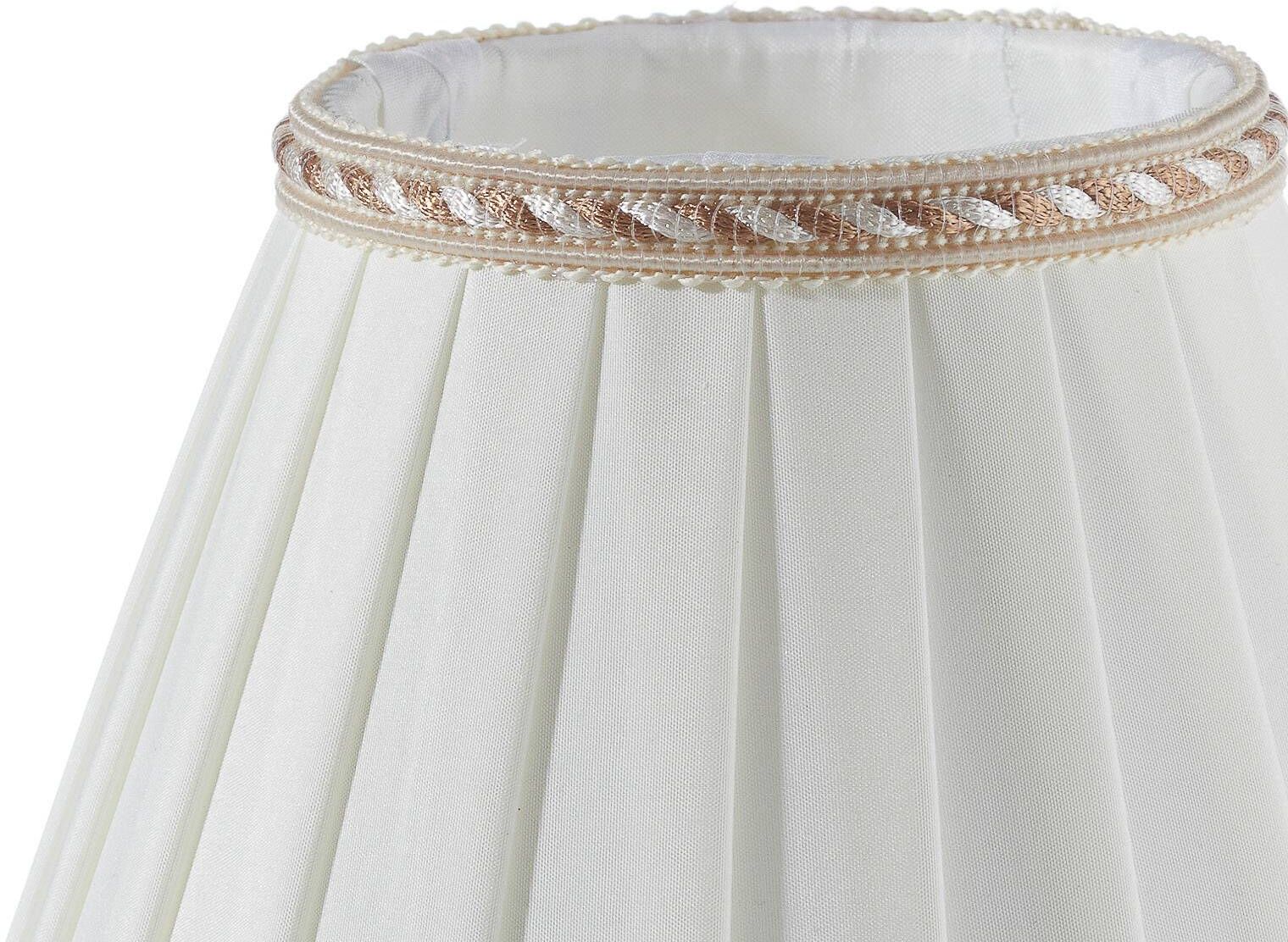 Orion Table Lamp DONATA, Cream / amber, Living / Dining Room, Plastic, Antique, Table Lamp