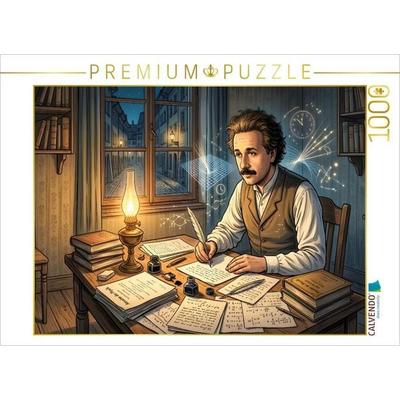 CALVENDO Puzzle 1905 Das Wunderjahr verändert die Physik | 1000 Teile Lege-Größe 64 × 48 cm Foto-Puzzle für glückliche Stunden