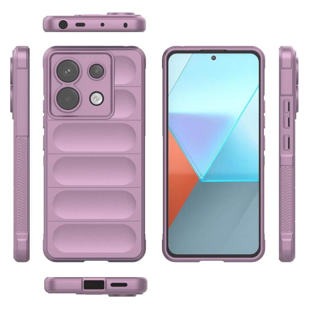 Cover-Discount Poco X6 / Redmi Note 13 Pro 5G - Rugged Cover violett (Xiaomi Poco X6, Xiaomi Redmi Note 13 Pro 5G) (660179483G)