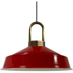 Bamyum Asletl-Lock Vintage Rot Pendelleuchte