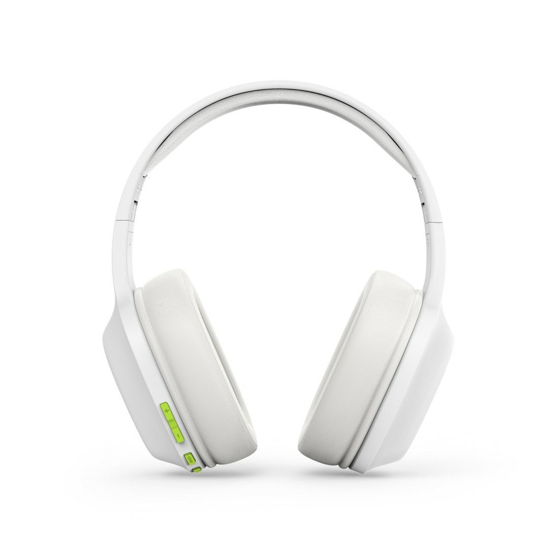 Hama 184177 Spirit Calypso II Over Ear Bluetooth Kopfhörer kabellos 60 h Laufzeit (Grün, Grau, Weiß) 00184177