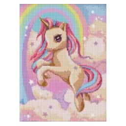 Ideyka Diamond Painting - Ein magischer Flug mit Rahmen 30 x 40 cm (AMO7628)