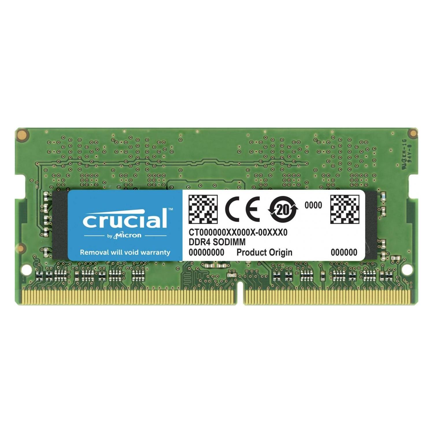 Crucial Laptop Memory (1 x 16GB, 3200 MHz, DDR4-RAM, SO-DIMM) (CT16G4SFRA32A)