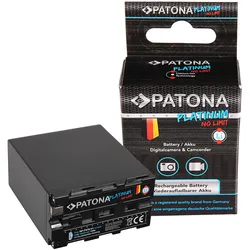 PATONA Akku wie Sony NP-F970 Tesla V1 Zellen (10000mAh)