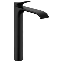 Hansgrohe Vivenis hohe Waschtischarmatur Matt Schwarz 75042670