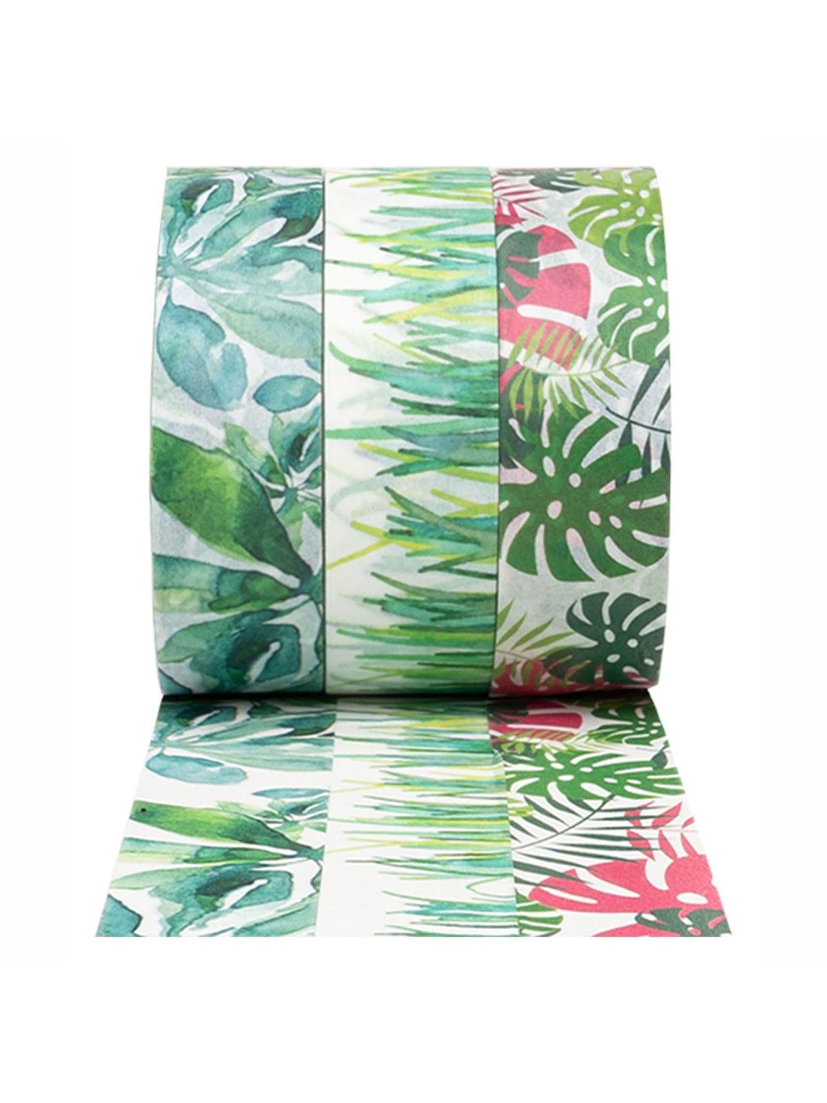 Colorations - Washi Tape Plants 3 Rolls 5mtr.