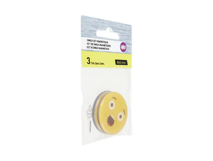 Ayce Emoji-Magnete ⌀ 4 cm