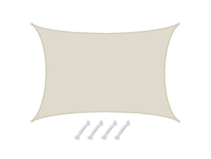 SONNENSEGEL 600/400 cm beige, rechteckig