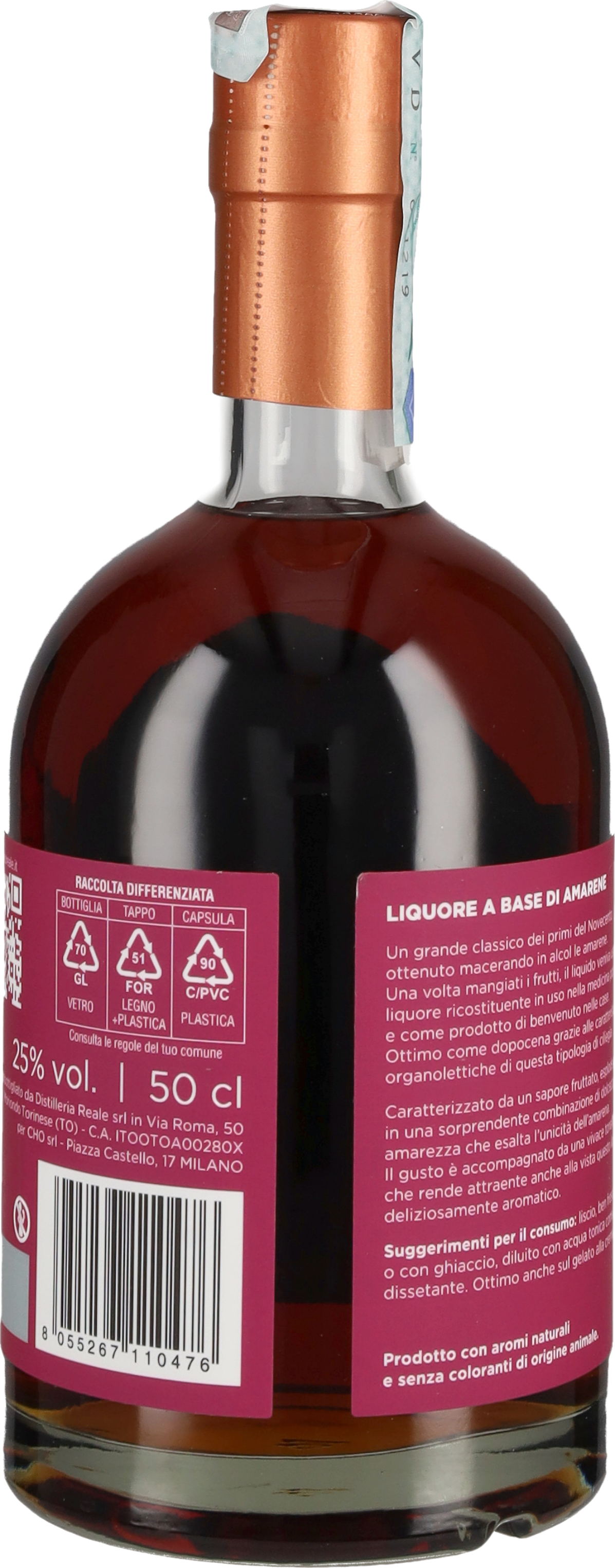 Spirito Reale Liquore all'Amarena 50cl