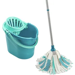 LEIFHEIT Wischmop Set Power Mop 3in1 - türkis