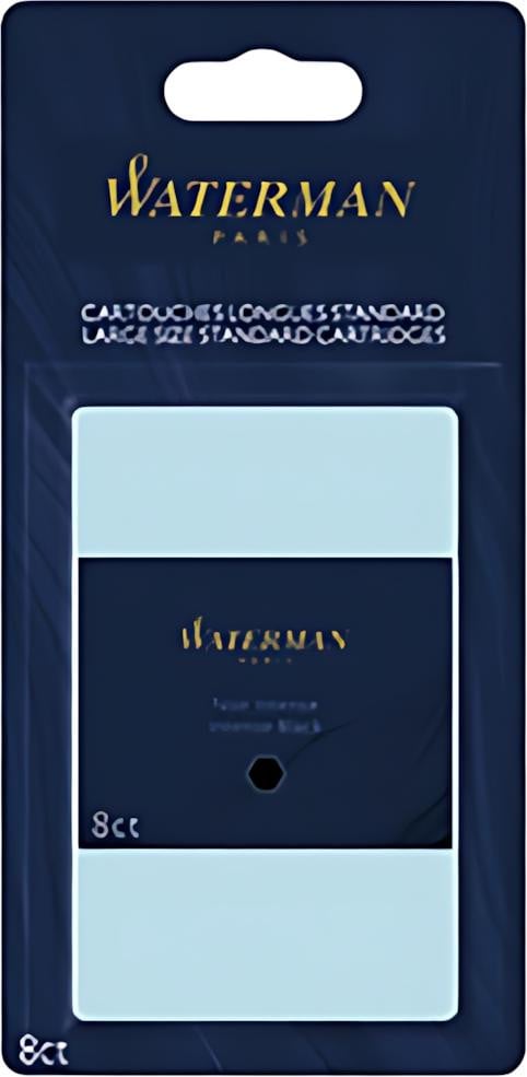 Waterman Standard Groéraum Tintenpatronen, zwart