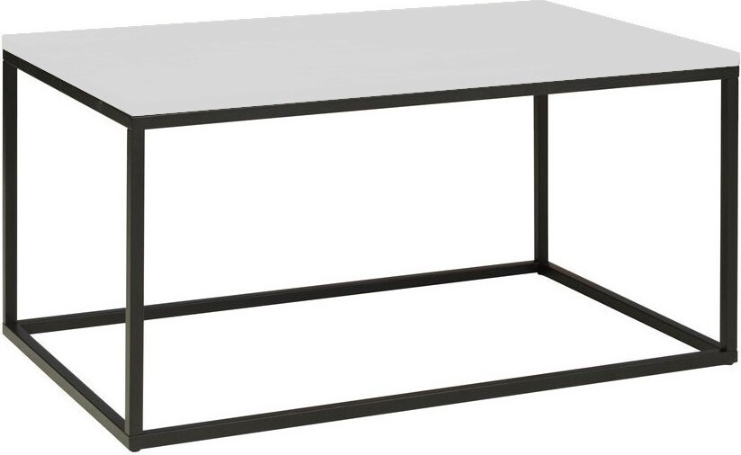 Salontafel Loft zwart/wit