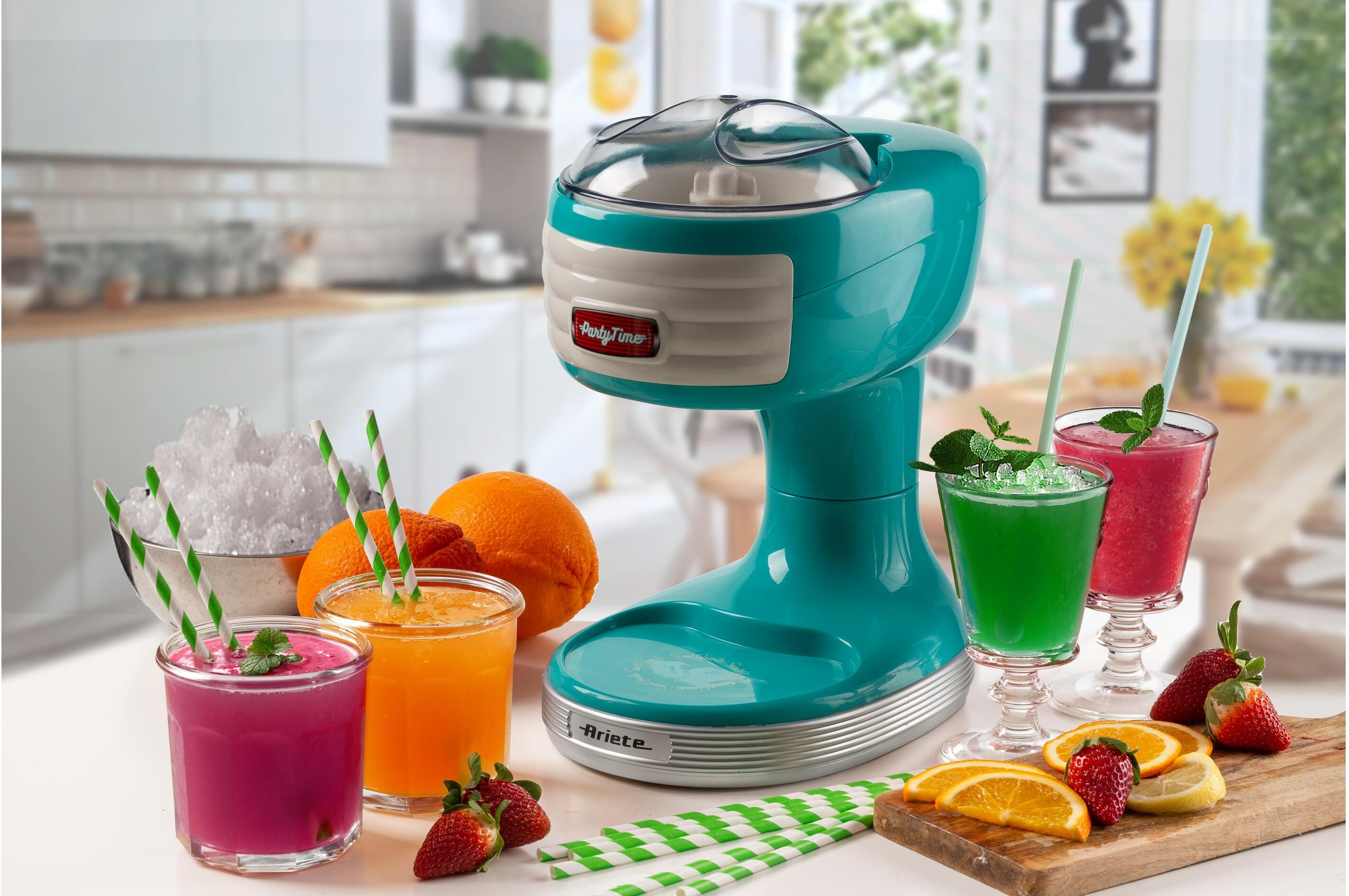 Ariete Eiscrusher "Crusher Party Time", blau, Eiswürfelbereiter, Eiscrusher blau Einheitsgröße