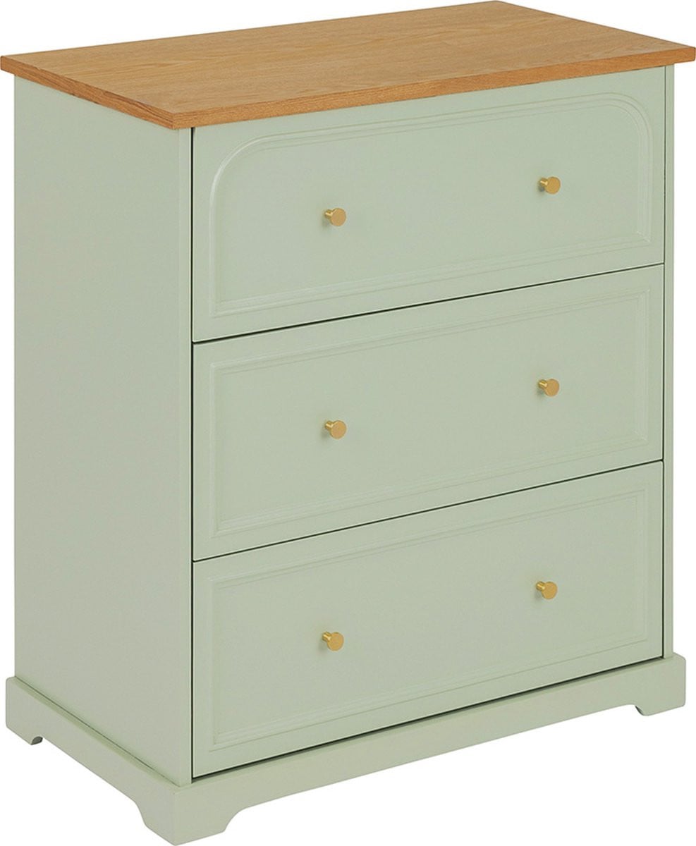 Commode Pascal Groen met soft-close lades