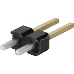 MPE 087-1-002 - Stiftleisten 2,54 mm, 1X02, gerade