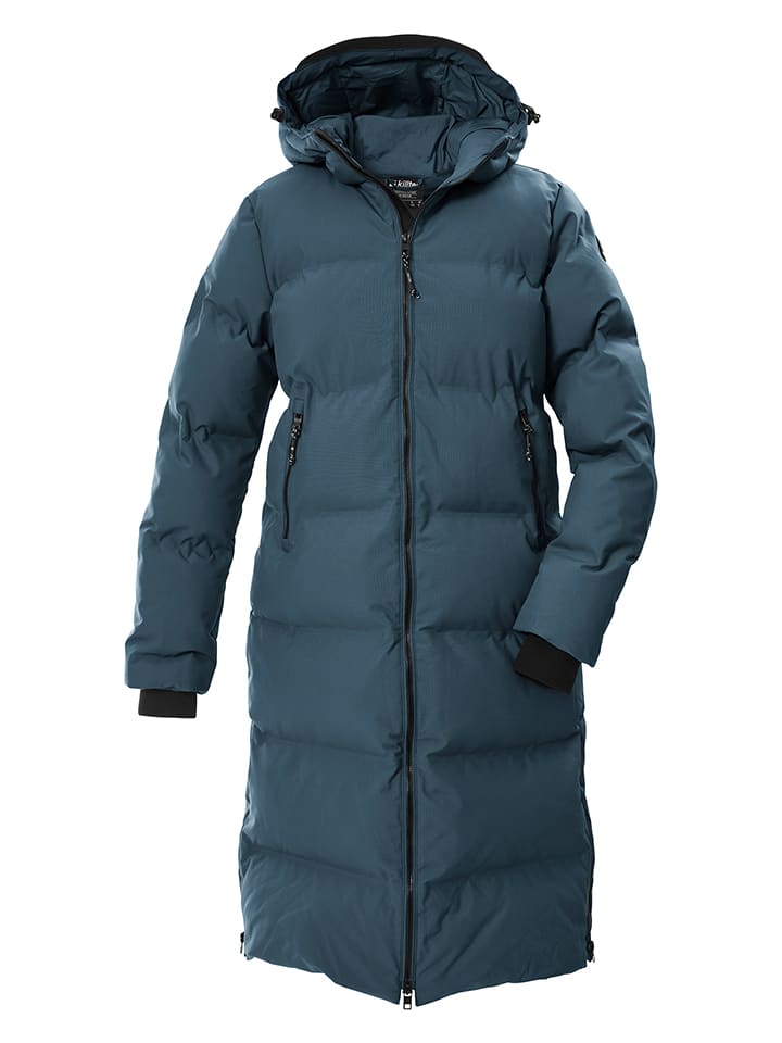 Killtec Wintermantel in Petrol - 40