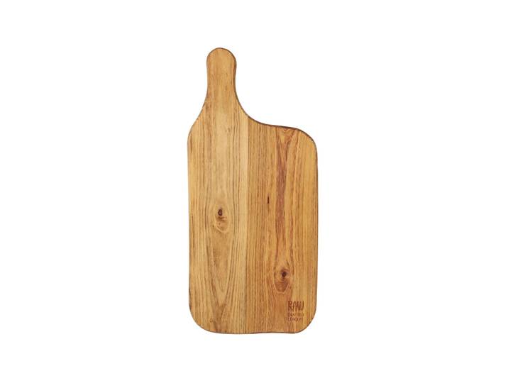 Aida Planche à découper Raw en teck 37,5x17 cm