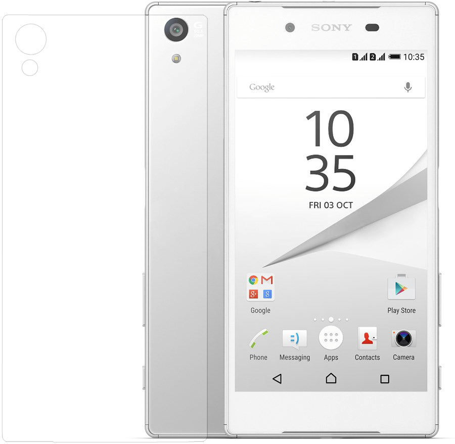 INCOVER Sony Xperia Z5 Hærdet Glas Beskyttelsesfilm Til Bagsiden