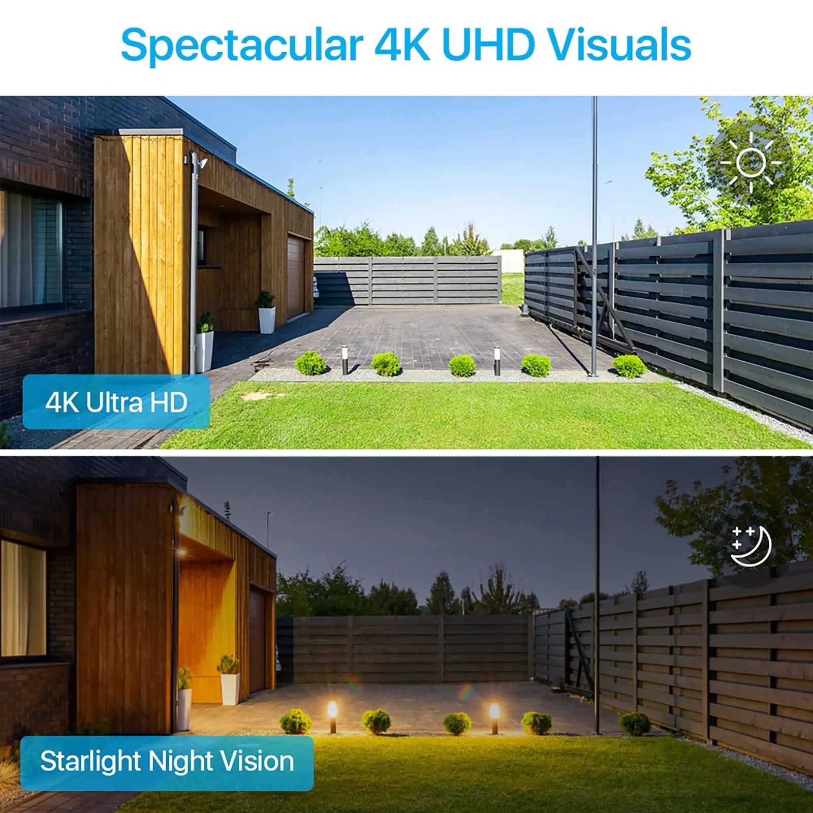 Selius CCTV Camera Set met 2 stuks voor videobewaking