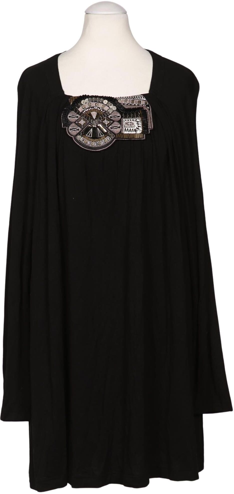 Escada Sport Damen Kleid, Schwarz, Gr. M, Modal / Seide / Elasthan - Second Hand