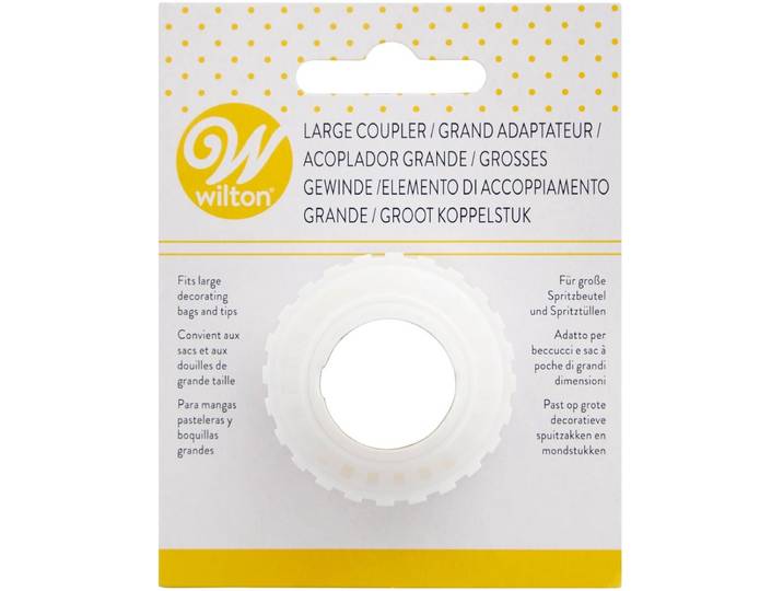 Wilton Grote Adapter/Coupler - voor Wilton Spuitmondjes - Taart decoratie