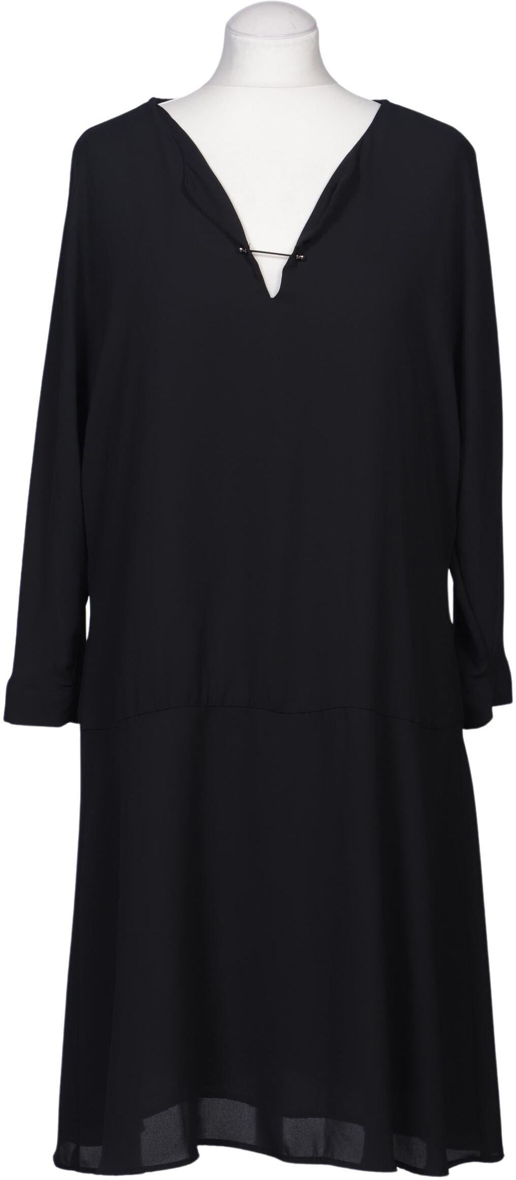 violeta by Mango Damen Kleid, Schwarz, Gr. M, Synthetik - Second Hand